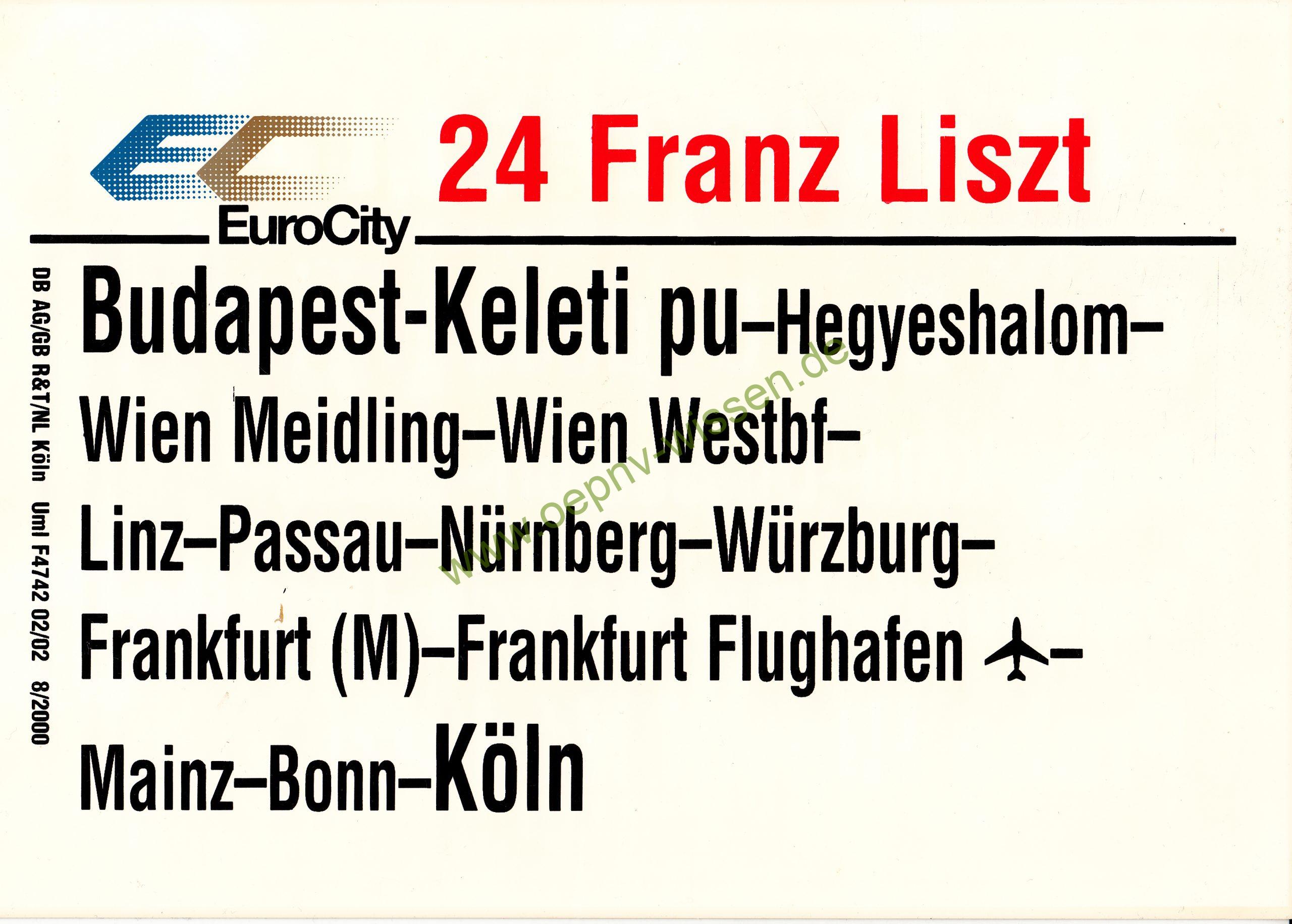 EC 24 Franz List