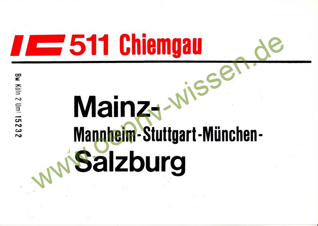 IC 511 Chiemgau