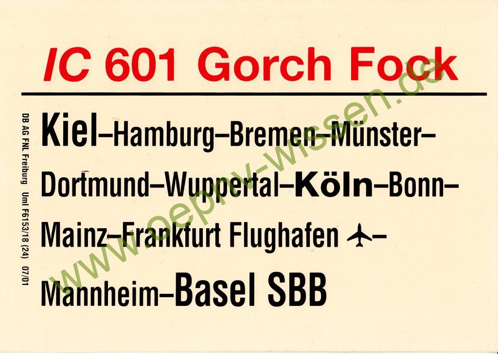 IC 601 Gorch Fock